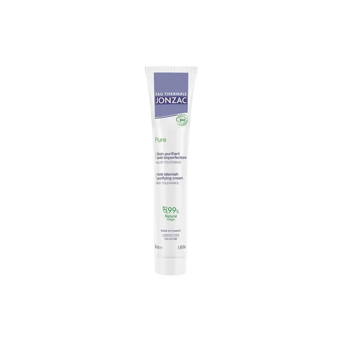 Eau De Jonzac Pure Anti-Blemish Purifying Cream Organic 50ml