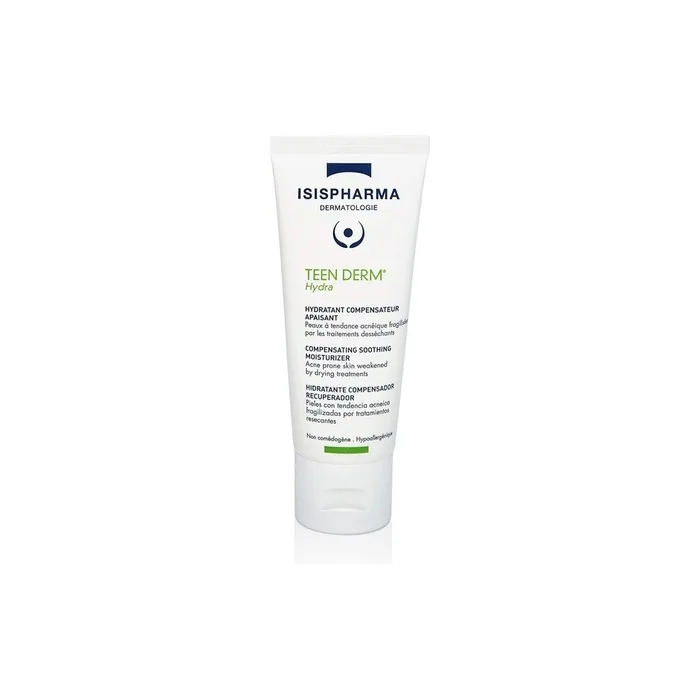 Isispharma Teen Derm Hydra Face Moisturizer for Acne-Prone Skin