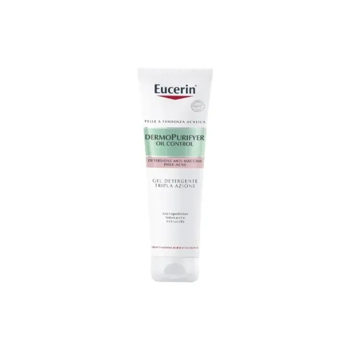 Eucerin DermoPurifyer Triple Effect Cleanser Gel for Blemishes and Post Acne Marks 150ml