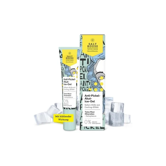 Salt House Natural Minerals Cooling Gel for Acne Treatment 15ml