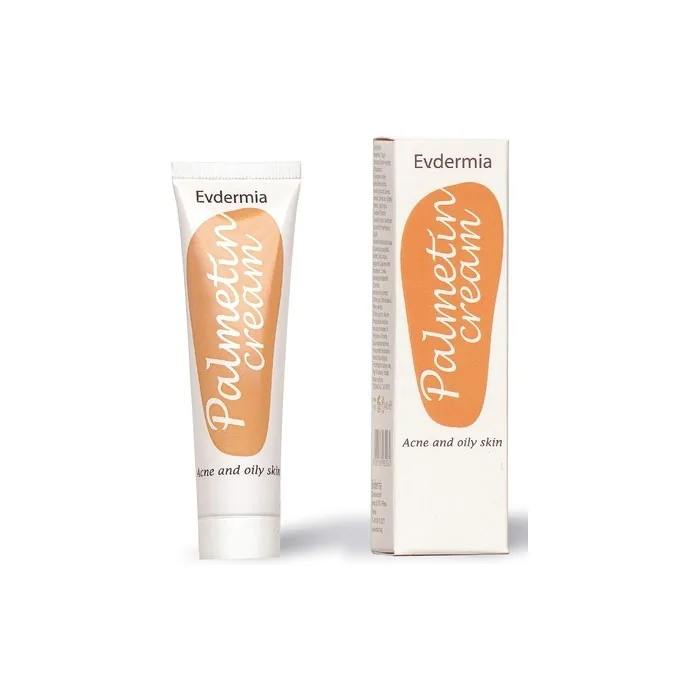Palmetin Cream for Oily Skin Prone to Acne and Redness - Natural Formula for Red Scars and Seborrhoea
