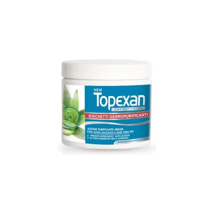 Antibacterial Dermopurifying Disks New Topexan