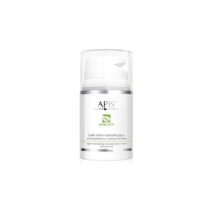 Apis Acne-Stop Light Normalizing Anti-Acne Cream With Green Tea 50ml