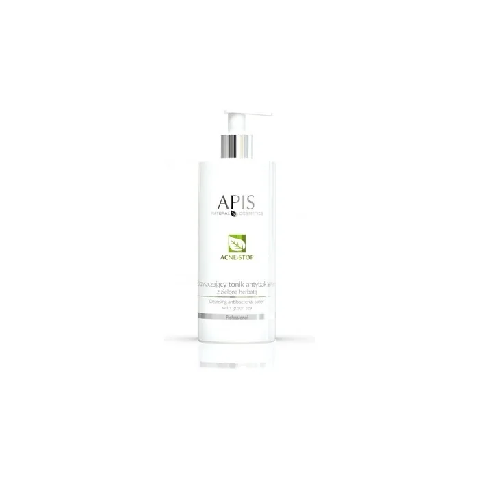 Apis Acne-Stop Cleansing Antibacterial Toner With Green Tea 500ml