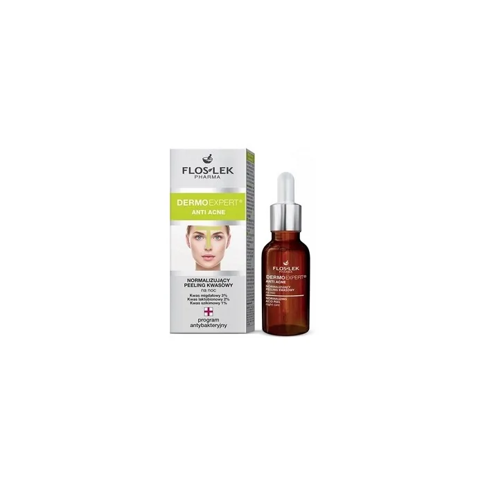 Floslek Dermoexpert Anti-Acne Night Acid Peeling 30ml