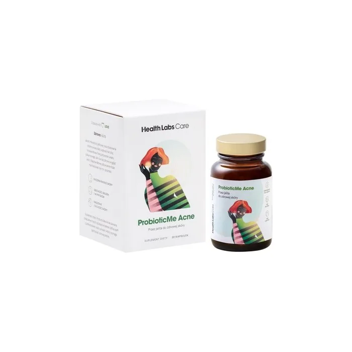 Healthlabs Probioticme Acne Probiotic With Zinc 30 Capsules
