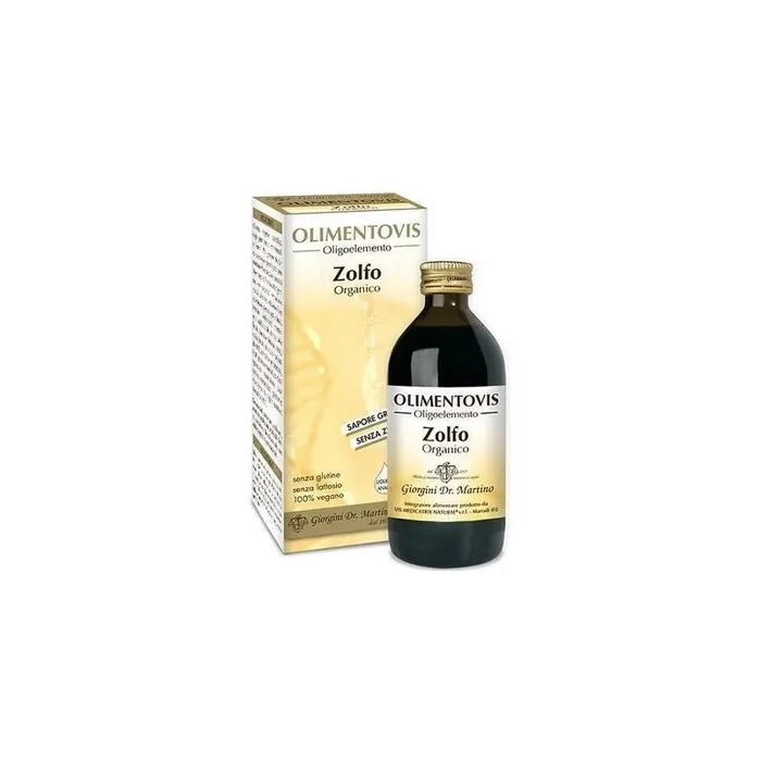 Dr Giorgini Servis Srl Organic Sulfur Olimentovis 200 Milliliters