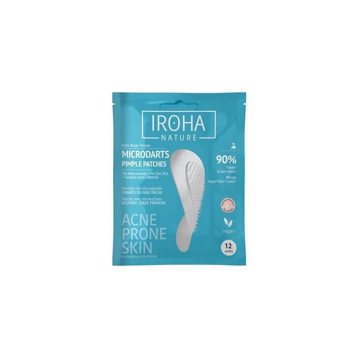 Iroha Nature Acne Prone Skin Microdart Patches 12 Pieces
