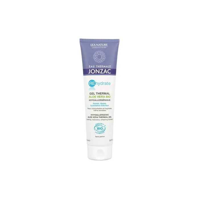 Jonzac Thermal Gel Aloe Vera Bio Rehydrate 150ml - Organic Cosmetics