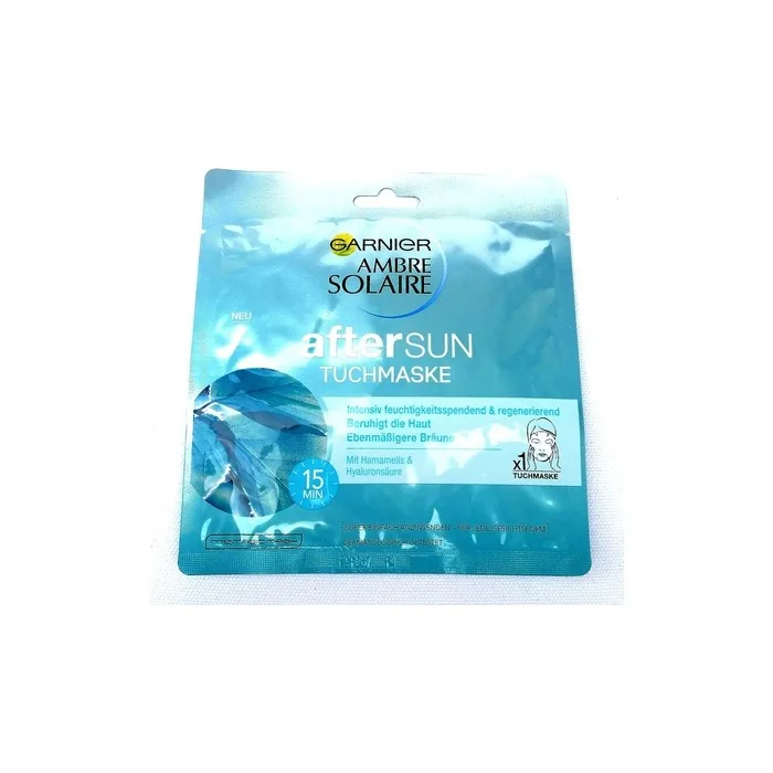Garnier Ultra Moisturizing  and Regenerating After-Sun Sheet Mask