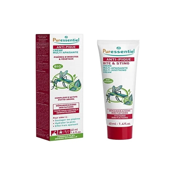 Puressentiel Anti-Sting Multi-Soothing Cream Organic 40ml