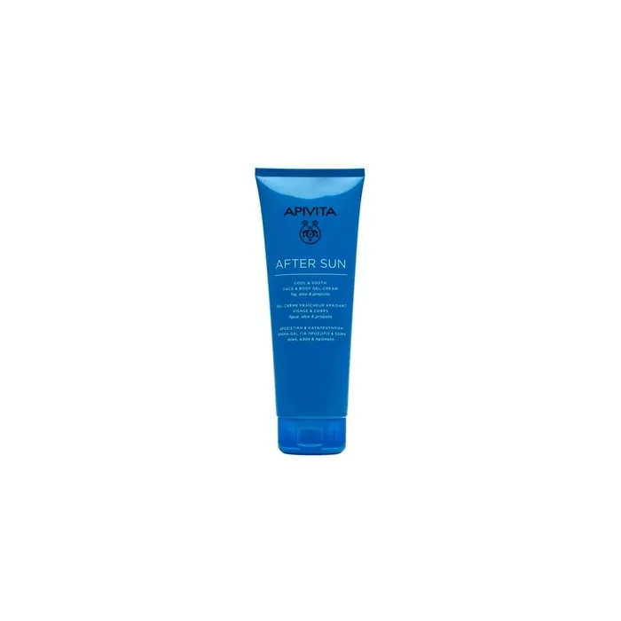 Apivita After Sun Gelcream Refreshing And Soothing Face And Body 200ml