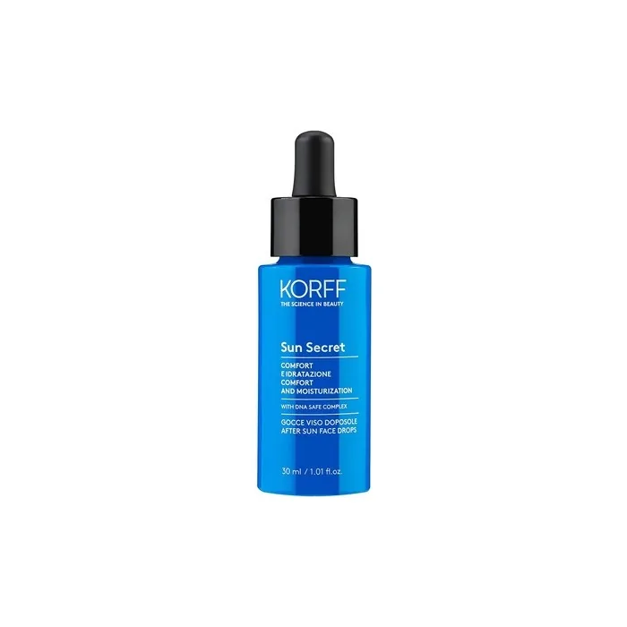 Korff Sun Secret After Sun Moisturizing and Repairing Face Drops 30ml - 130g
