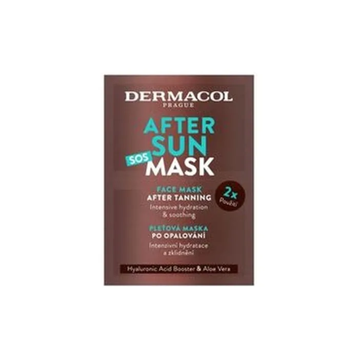 Dermacol After Sun Sos Mask Face Mask After Tanning 2 X 8 Ml