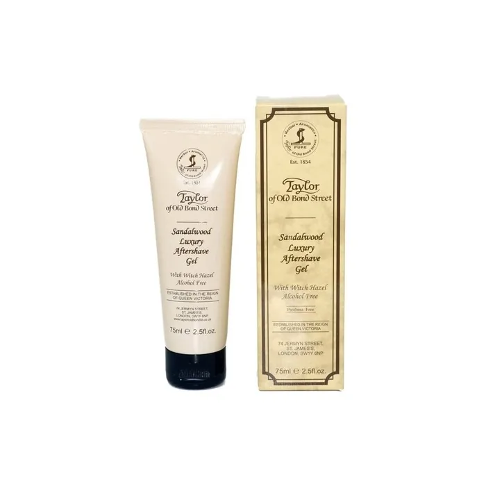 Taylor of Old Bond Street Luxury Sandalwood Aftershave Gel 75ml