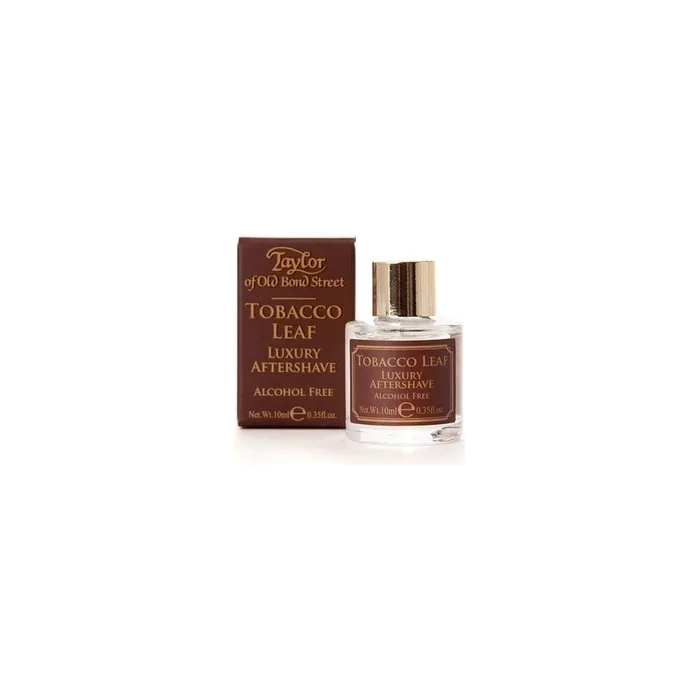 Taylor of Old Bond Street Tobacco Leaf Aftershave Lotion 10ml - Alcohol-Free