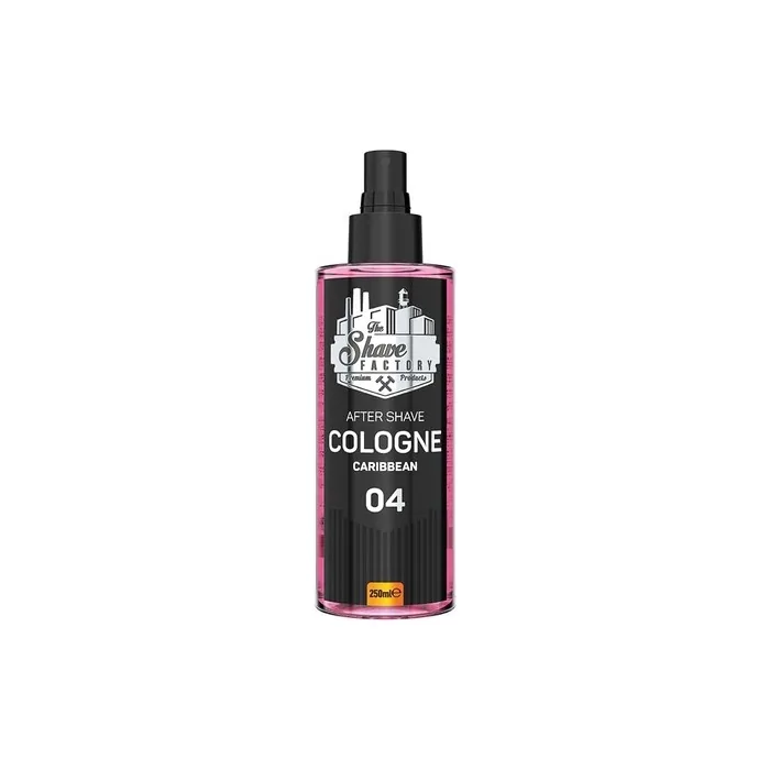 The Shave Factory After Shave Cologne Series 04 Caribbean 250ml 8.45 Fl Oz