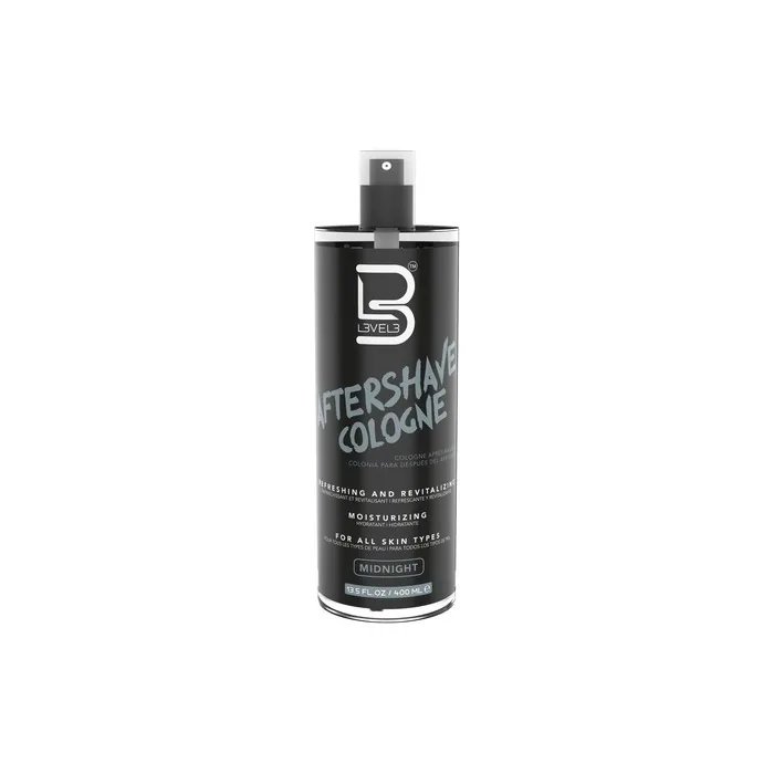 Level 3 After Shave Spray Cologne Softens Skin Refreshes and Relieves Face and Skin Moisturizing Formula L3 Level Three After Shaving Fragrances for Men Midnight