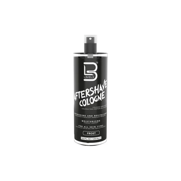 L3 Level 3 After Shave Spray Cologne Softens Skin Refreshes and Relieves Face and Skin Moisturizing Formula Level Three After Shaving Frost