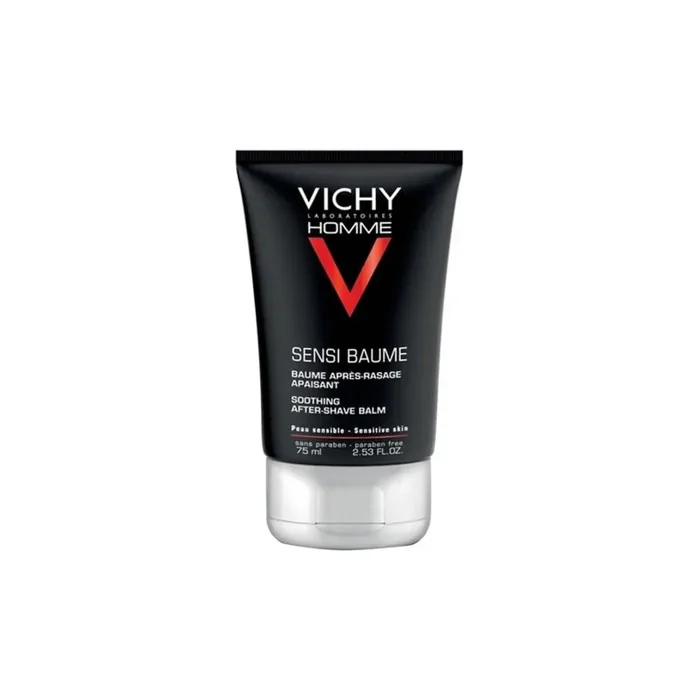 Vichy Homme Sensi Baume After Shave Balm 75ml Soothing After Shave Balm For Men