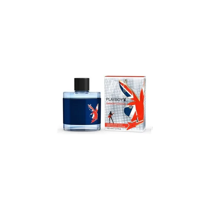 Playboy London Aftershave 3.4oz 100ml Splash