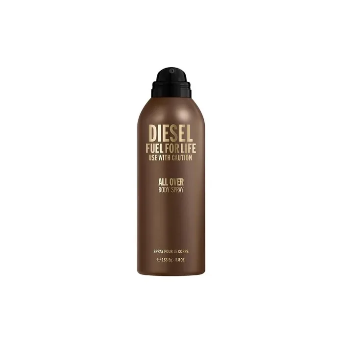Diesel Body Spray Aftershave For Men 200ml With Badiane Lemon Raspberry Lavender Cedar Amber Wood And Powdery Musk