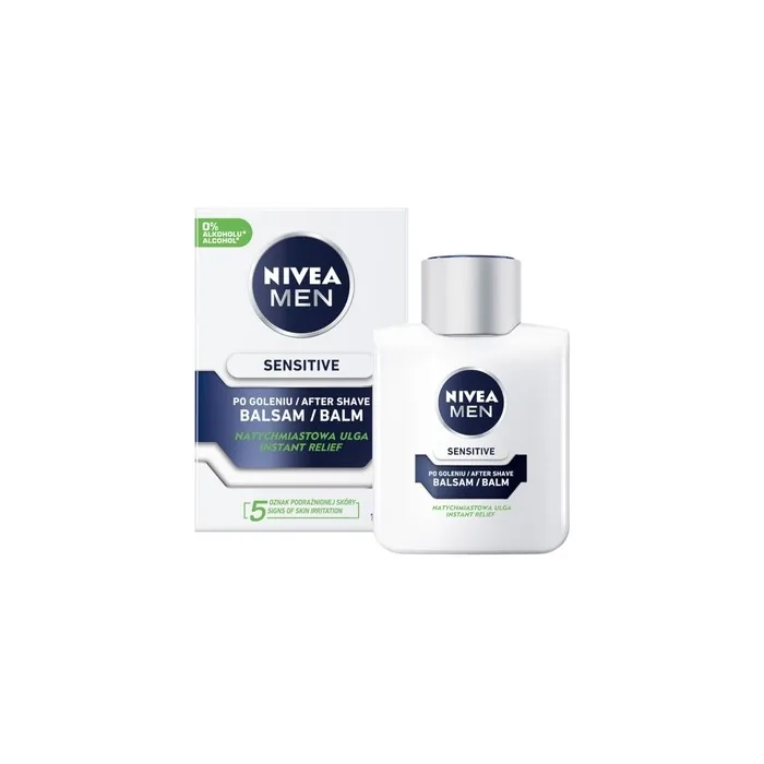 NIVEA Men Sensitive After Shave Balm 100ml - Soothing Relief