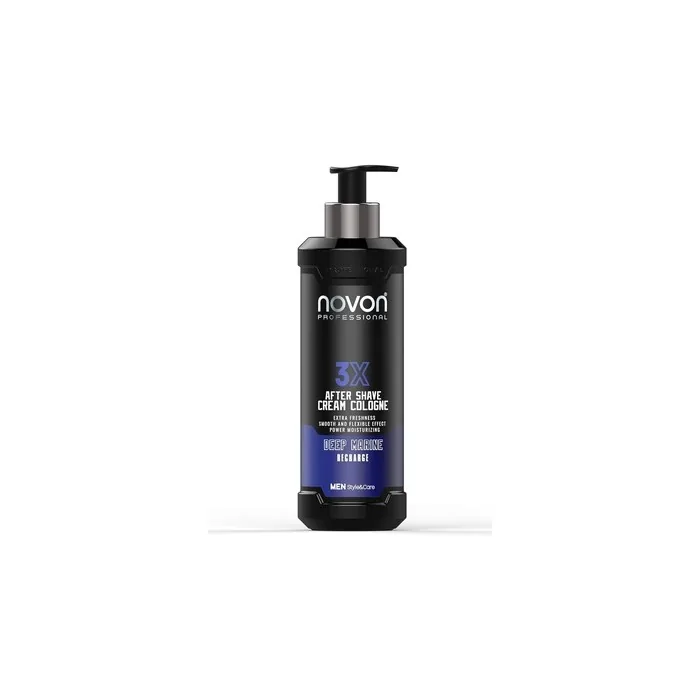Novon Professional 3x Aftershave Cream Cologne Deep Marine 400ml