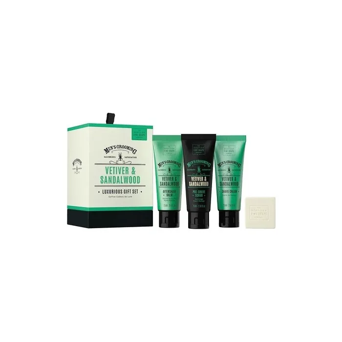 Men's Grooming By The Scottish Fine Soaps Company Vetiver & Sandalwood Luxurious