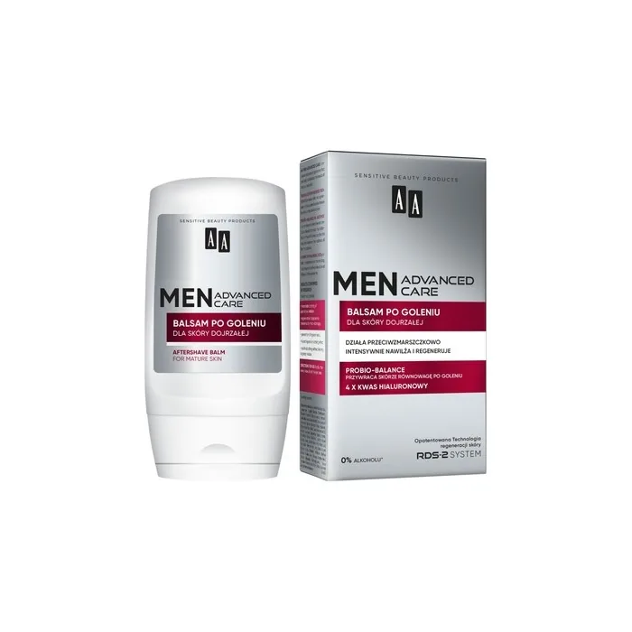 Aa Men Advanced Care Aftershave Balm For Mature Skin 100ml