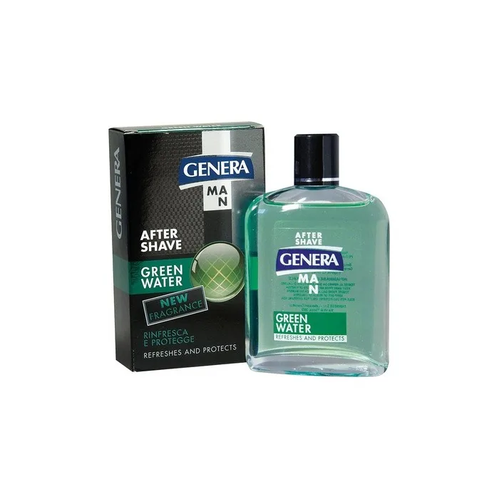 Genera Man Green Water After Shave - 100 Milliliters