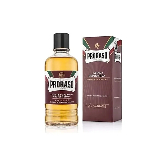 Proraso Moisturizing and Nourishing After Shave Lotion 400ml Red