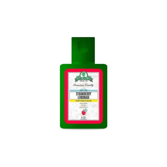 Stirling Soap Company Glacial Strawberry Lemonade Aftershave Balm 118ml - Alcohol-Free