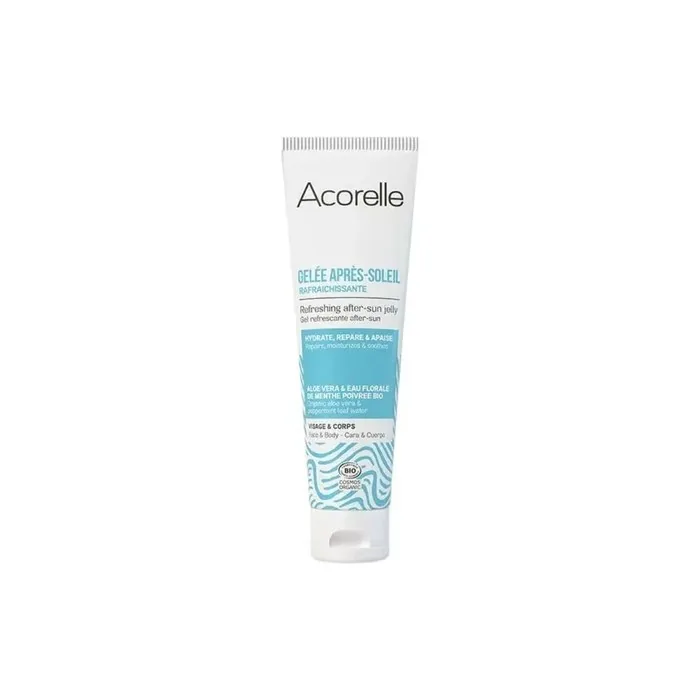 Organic After-Sun Jelly with Peppermint by Acorelle