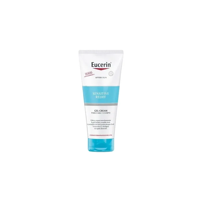 Eucerin Sensitive Relief After Sun Cream Gel 200ml Soothing After Sun Care For Sensitive Skin