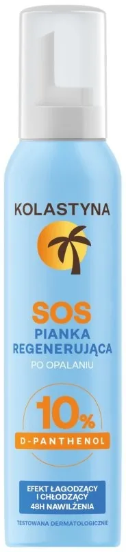 Kolastyna Regenerating After-Sun Foam with 10% Panthenol 100ml