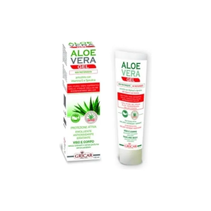 Aloe Vera Gel 100ml Spirulina