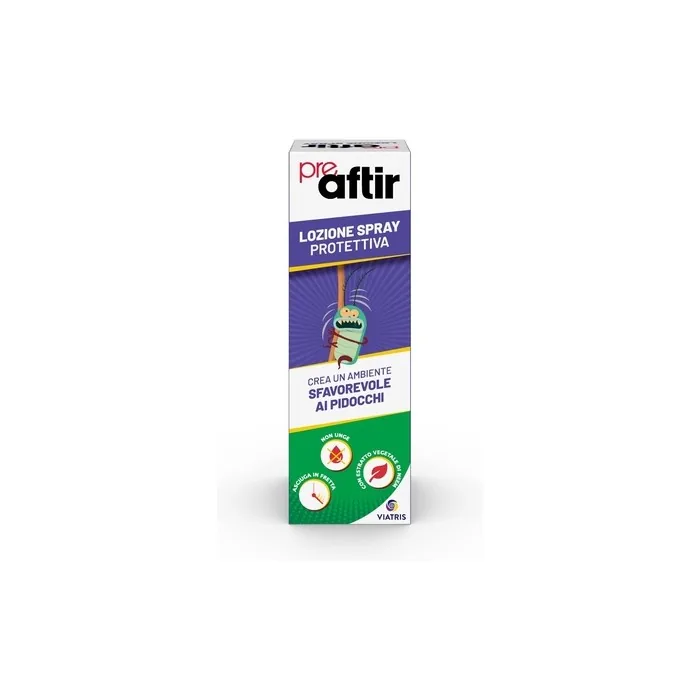 Aftir Preaftir Protective Spray Lotion Anti Lice And Lendini 140g