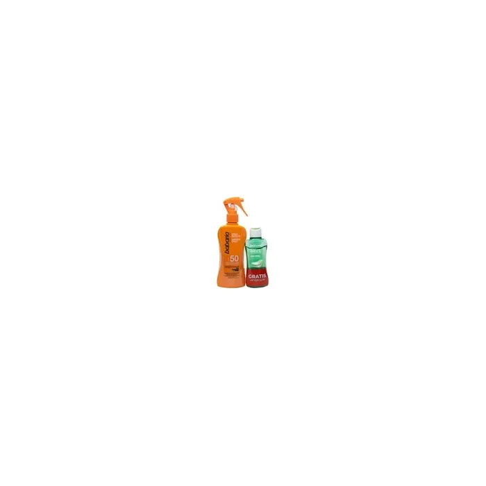 Babaria Solar Protective Spray Aloe F50 200 Ml + After Sun 100 Ml