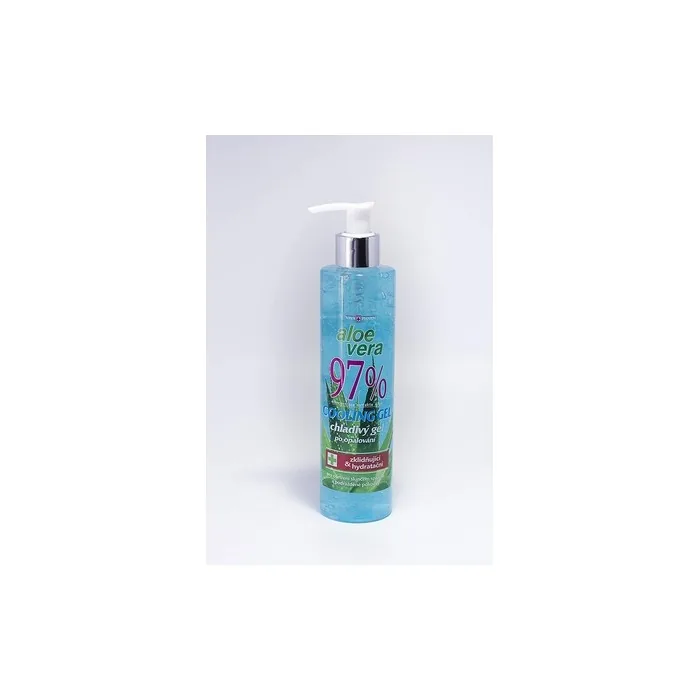 Aloe Vera Gel 97% Cooling and Regenerating Gel After Sunbathing Small Wounds After Bite Sting Healer Burning After Shave