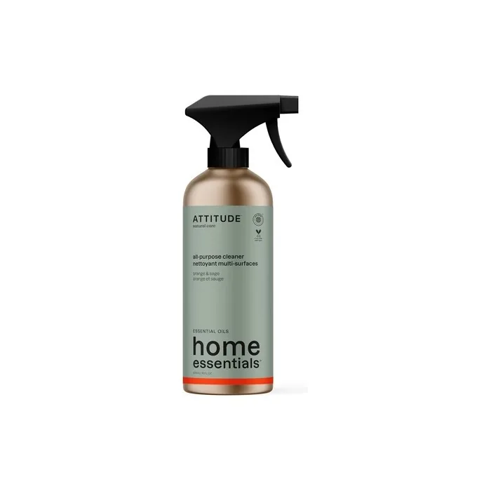 ATTITUDE Multi-Purpose Cleaner with Plant and Mineral-Based Ingredients Vegan Household Products Orange and Sage 473ml Lavender & Rosemary