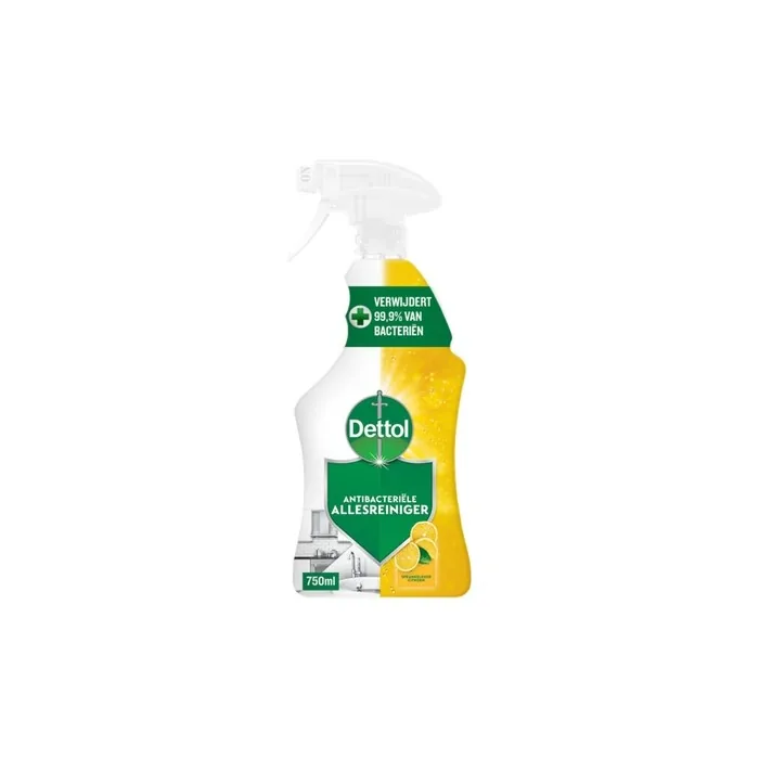 Dettol Antibacterial Allpurpose Cleaner Spray Sparkling Lemon 750 Ml