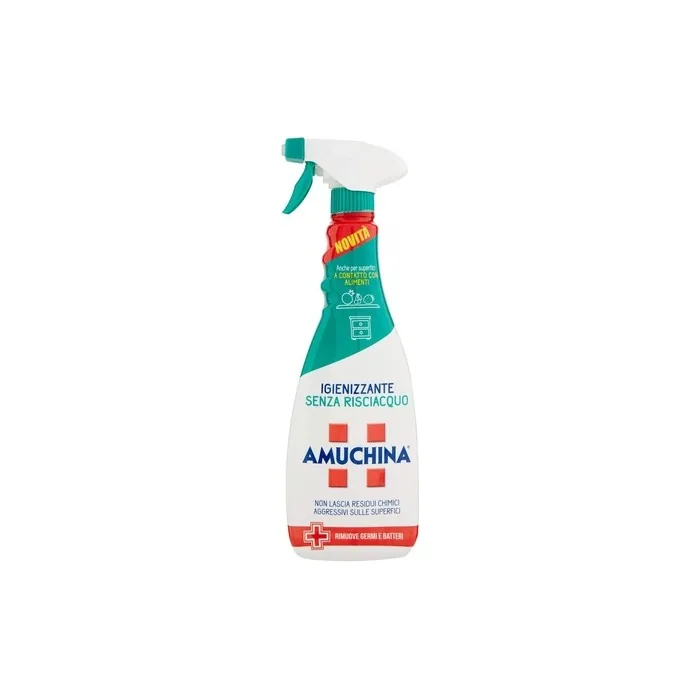 Amuchina Bathroom/Kitchen Specific Plastic Trigger Cleaners 0.75lt