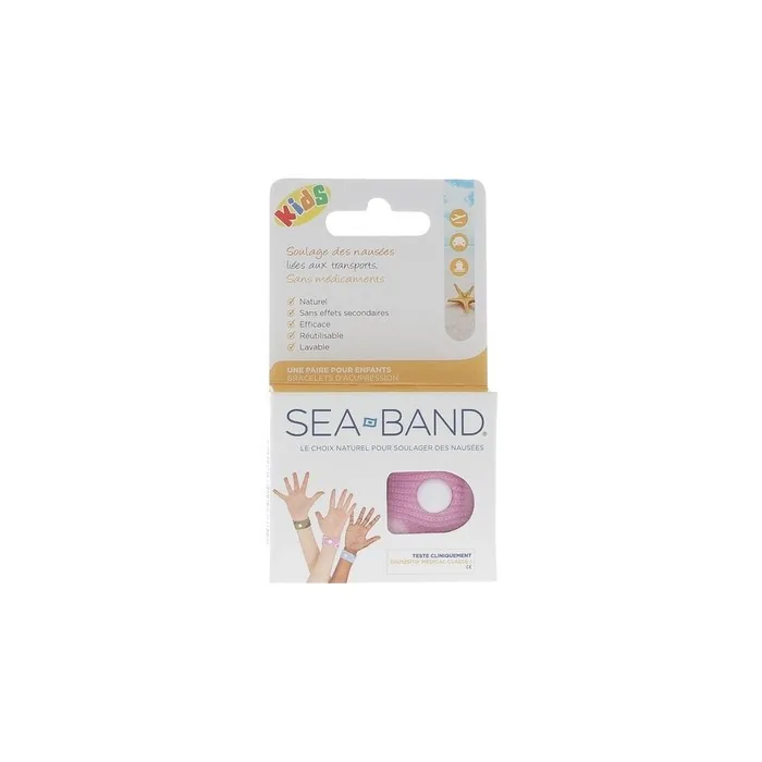 Seaband Travel Sickness For Children Pink