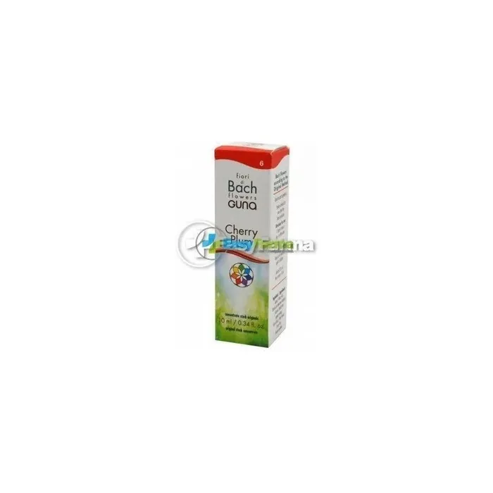Guna Fiori Di Bach Cherry Plum For The Fear Of Going Crazy Oral Drops 10 Ml