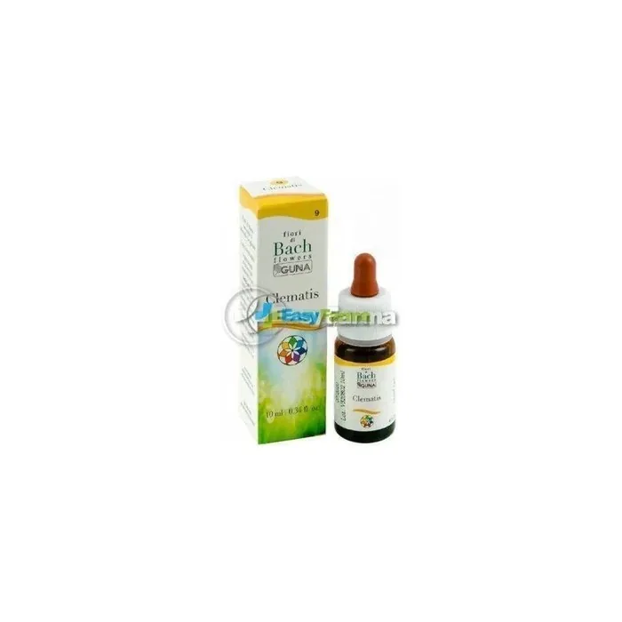 Guna Bach Flower Remedies Clematis For Daydreams And Future Projects Without Acting In The Present Oral Drops 10 Ml