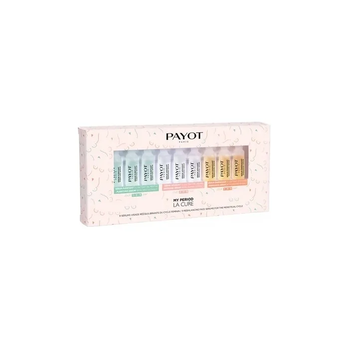 Payot Paris My Period La Cure 9 Ampoules Of 15ml Facial Tonics