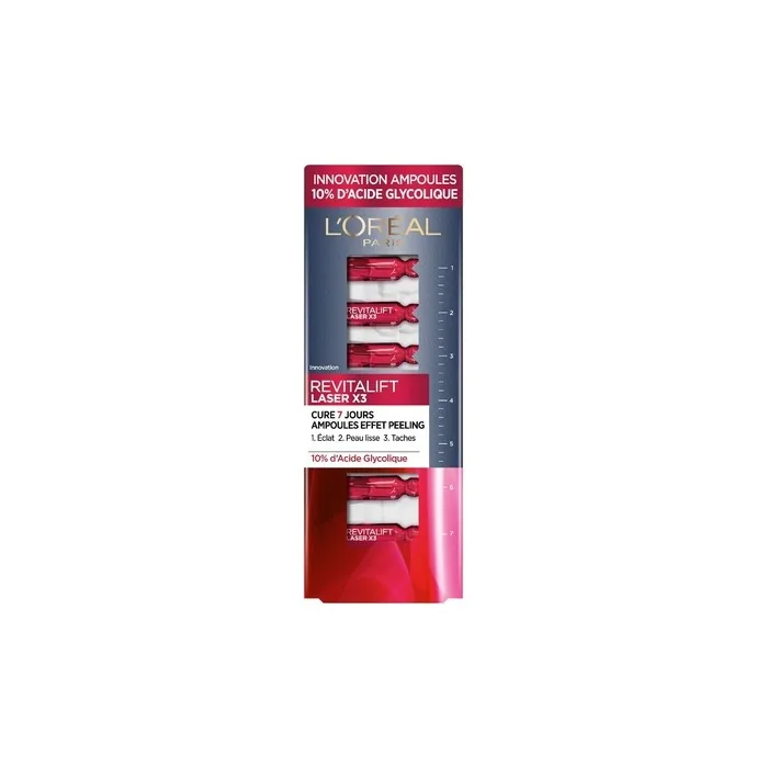 L'Oral Revitalift Laser X3 Peeling Effect Ampoules 7day Treatment