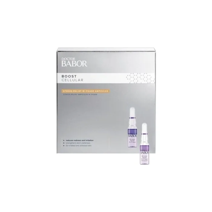 BABOR BOOST ZELLULAR Stress Relief Dual-Phase Ampoules 14 Ampoules x 1ml