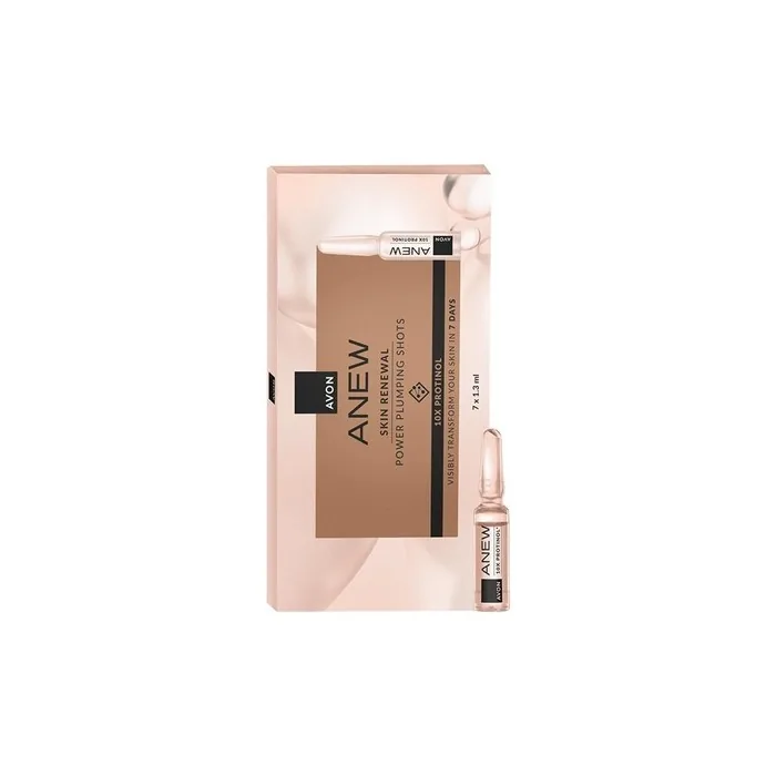 Avon Anew Skin Renewal Power Plumping Shots 7 X 13 Ml